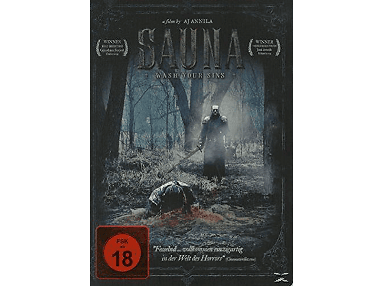 SAUNA - Wash your Sins (Steelbook) DVD von VZ HANDELSGESELLSCHAFT