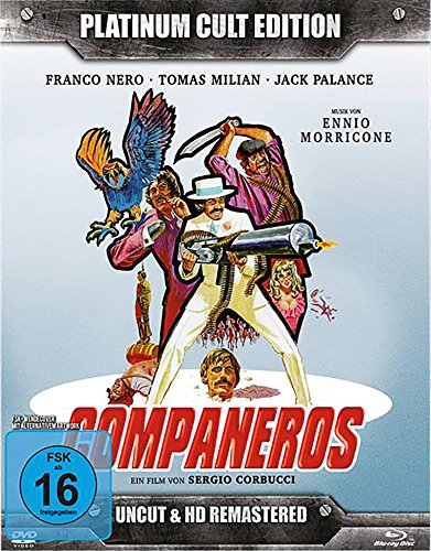 Companeros - Platinum Cult Edition (Blu-Ray + 2 DVDs + Audio-CD) limitierte Auflage 1000 Stück !! [Limited Edition] von VZ-Handelsgesellschaft mbH (Digi-Dreams-Studios)