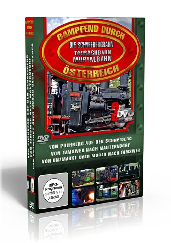 Dampfend durch Österreich - Österreichs Eisenbahnen BOX 1 [3 DVDs] von VZ-Handelsgesellschaft mbH