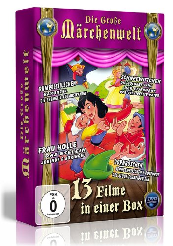 Die große Märchenwelt ( 13 Filme auf 4 DVDs ) von VZ-Handelsgesellschaft mbH