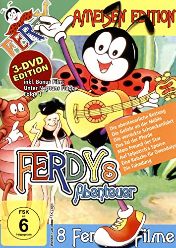 Ferdy, die Ameise 1. Staffel ( Folge 1-8 plus Bonusfilm Unter Neptuns Flagge ) - 3 DVDs von VZ-Handelsgesellschaft mbH