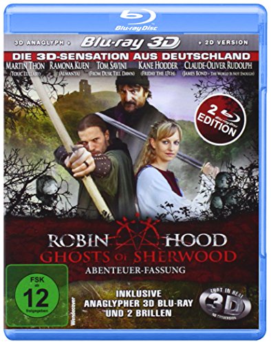 Robin Hood: Ghosts of Sherwood (Abenteuer-Fassung) (inkl. anaglypher 3D Blu-Ray und 2 Brillen) [Blu-ray 3D] von VZ-Handelsgesellschaft mbH
