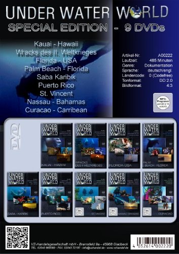 Under Water World - Special-Edition ( 9 DVDs ) von VZ-Handelsgesellschaft mbH