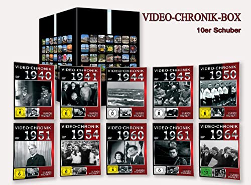 Video-Chronik - 10er-Schuber (Moderation: Ulrich Wickert) [10 DVDs] von VZ-Handelsgesellschaft mbH