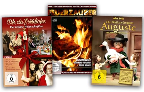 Weihnachts-DVD-Special (Oh, du Fröhliche, Weihnachtsgans Auguste, Kaminfeuer/Feuerzauber) von VZ-Handelsgesellschaft mbH
