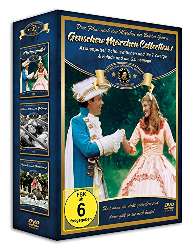 Genschow Märchen-Collection 1 (3er-Schuber: Aschenputtel - Schneewittchen und die sieben Zwerge - Falada und die Gänsemagd) [3 DVDs] von VZ-Handelsgesellschaft