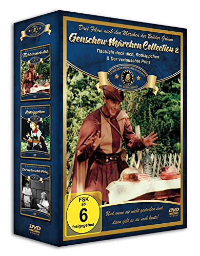 Genschow Märchen-Collection 2 (3er-Schuber: Tischlein deck dich - Rotkäppchen - Der vertauschte Prinz) [3 DVDs] von VZ-Handelsgesellschaft