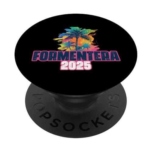 Formentera 2025 Vacation Team Bunt PopSockets Klebender PopGrip Formentera 2025 Vacation Team Bunt PopSockets Klebender PopGrip von Vacay Mood Fun Style