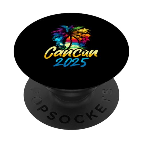 Cancun 2025 Mexiko Party Vacation Crew PopSockets Klebender PopGrip Cancun 2025 Mexiko Party Vacation Crew PopSockets Klebender PopGrip von Vacay Party Fun Style