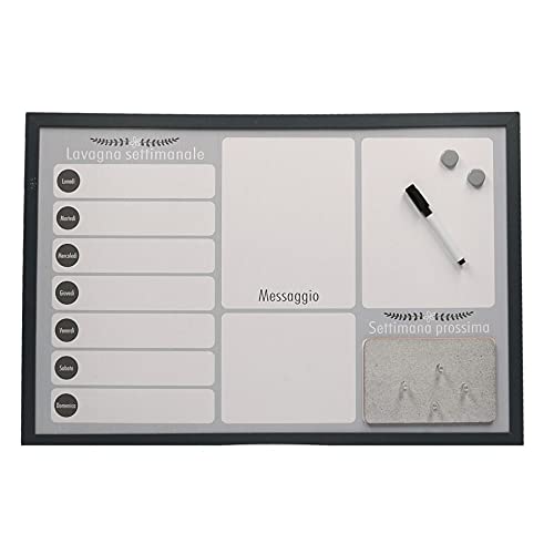 Vacchetti 4612180000 Magnetische Tafel mit Kork und Stift, mittel von Vacchetti Giuseppe