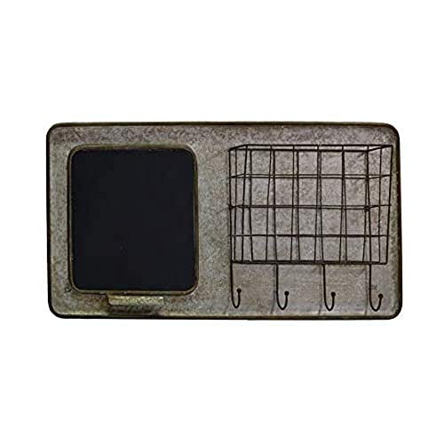 Vacchetti 5921200000 - Metall-Tafel mit Halterung und Haken für 4 Plätze rechteckig, 78 x 12 x 38,5 cm von Vacchetti