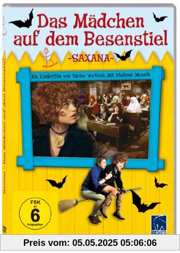 Saxana - Das Mädchen auf dem Besenstiel ( DEFA-Synchronisation ) von Vaclav Vorlicek