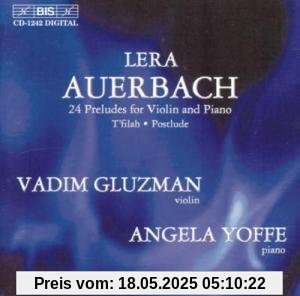 24 Präludien für Violine und Klavier 24 Präludien für Violine und Klavier von Vadim Gluzman