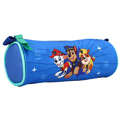 Federmäppchen Paw Patrol Pups On The Go, Federmäppchen für Stifte und Bleistifte, Schule, Kindergarten, 21x7x7 cm von Vadobag