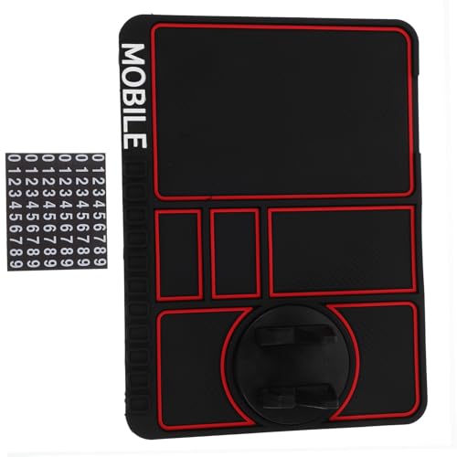 Vaguelly 1 Satz Autoinstallation Anti-Schlupf-Pad Dash Matte Auto-Armaturenbrett-Matte Auto Dashboard -Zubehör Auto Dash -Zubehör Autolad Auto Tablet Halter armaturenbrett PVC rot Vaguelly 1 Satz Autoinstallation Anti-Schlupf-Pad Dash Matte Auto-Armaturenbrett-Matte Auto Dashboard -Zubehör Auto Dash -Zubehör Autolad Auto Tablet Halter armaturenbrett PVC rot von Vaguelly