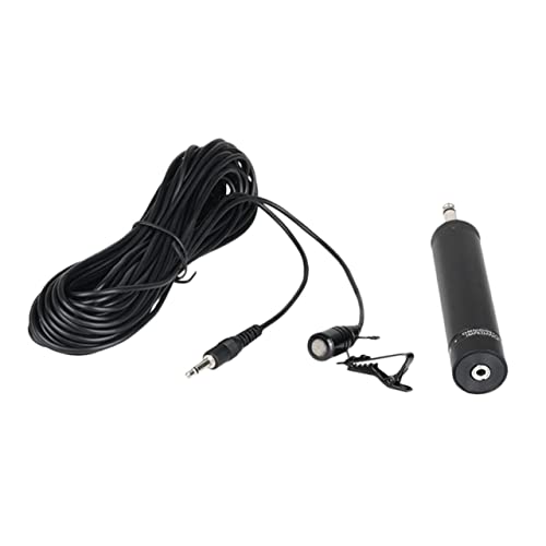 Vaguelly 1 Satz Pickup-mikrofon Kabelgebundenes Mikrofon Halsbandmikrofon Mit Kabel Kabelgebundener Lautsprecher Verstärker Für Musikinstrumente Clip-mikrofon Meter Hände Metall Vaguelly 1 Satz Pickup-mikrofon Kabelgebundenes Mikrofon Halsbandmikrofon Mit Kabel Kabelgebundener Lautsprecher Verstärker Für Musikinstrumente Clip-mikrofon Meter Hände Metall von Vaguelly