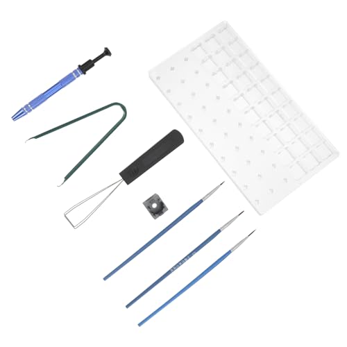 Vaguelly 1 Satz Wellensatz ausführen Mechanical Keyboard mechanische tatatur keycaps mechanische tastaturen keyscaps Werkzeug Entferner ic Klaue mechanisches Tastaturset Abzieher Acryl von Vaguelly