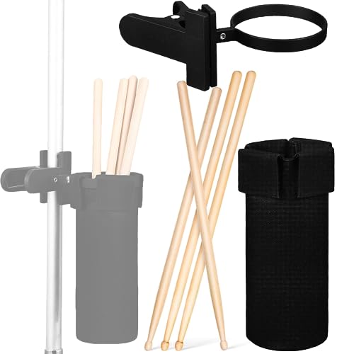 Vaguelly 1 Set Drum Sticks Bag Drumstick Holder Clip On Holder Drum Sticks with Box Grabber Drumsticks von Vaguelly