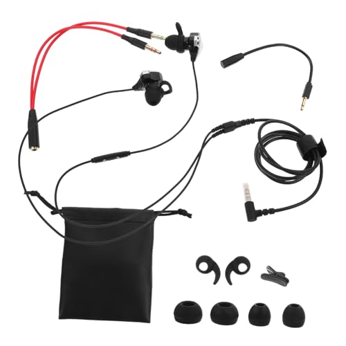 Vaguelly 1 Set Wired Headset Ohrhörer Lärm USB Gaming Kopfhörer Kunststoff Silber von Vaguelly