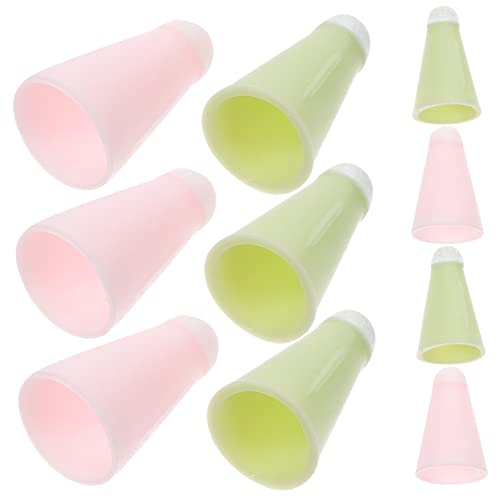 Vaguelly 10 Stück Abdeckung für Faserspitzen Eingabestift Bleistift TIPP Tablette Stift-Spitzen-Sleeve Stift-Spitzen-Abdeckung Stiftabdeckung Stiftspitzenabdeckung Stiftschutz Ballaststoff von Vaguelly