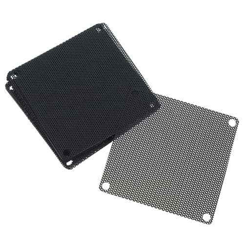 Vaguelly 10 Stück Computerfilter Für Klein Abdeckung Schutz Desktop Cool Lüfter Laptop Computermaschenfilter Computerzubehör Black Pvc von Vaguelly