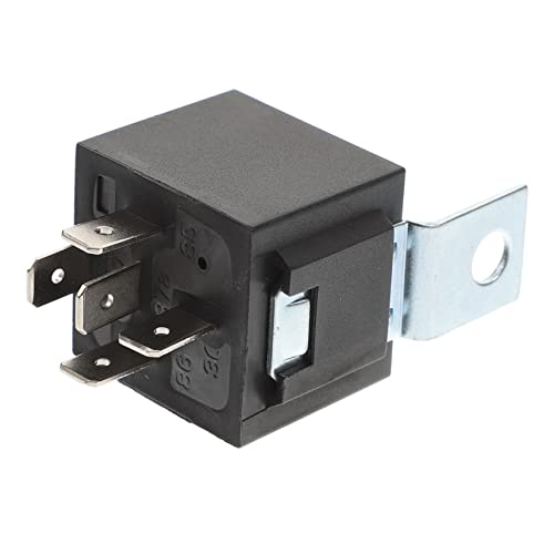 Vaguelly 12V Wasserdichtes Relais für Auto Boot Pin Umschaltrelais für Kfz Anwendungen Hohe Temperaturbeständigkeit Einfache Installation Stabile mit Kupferkern von Vaguelly