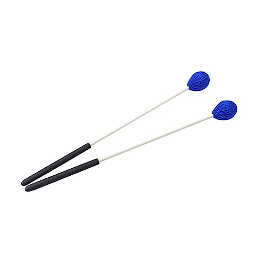 Vaguelly 1Paar Woll Drum Mallet Hochwertige Percussion Instrumente Für Snare Drums Und Djembe Optimieren Musizieren Zu Erleichtern Perfektes von Vaguelly