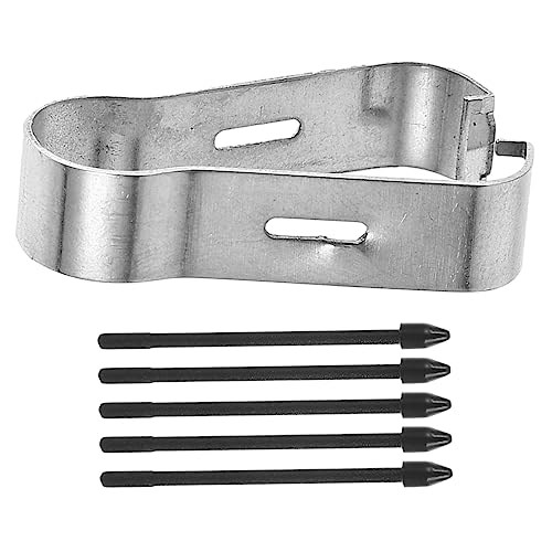 Vaguelly 1Satz Austauschbare Stifttips Für Stylus Pen Kompatibel Mit Leitfähige Plastikspitzen Clip Zur Einfachen Handhabung Vaguelly 1Satz Austauschbare Stifttips Für Stylus Pen Kompatibel Mit Leitfähige Plastikspitzen Clip Zur Einfachen Handhabung von Vaguelly
