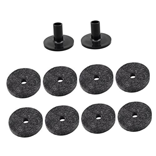 Vaguelly 1Satz Teiliges Drum Pad Set Hochwertige Filzpolster für Schlagzeug Hülsen für Verbesserten und Einfache Handhabung von Vaguelly