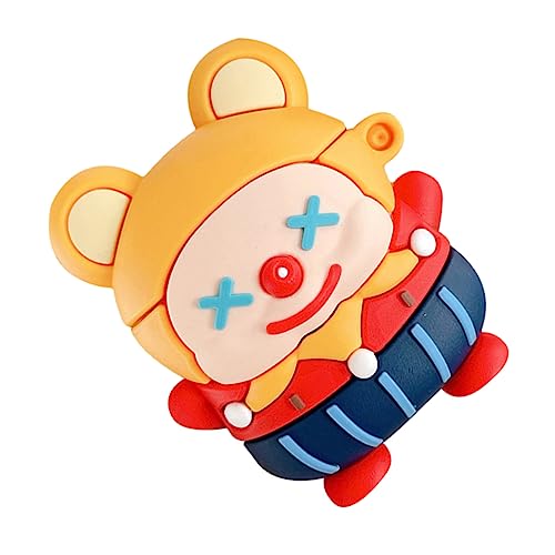Vaguelly 1Stück Clown Silikon Cover Für Drahtlose Kopfhörerbox Weiche Schutzhülle Passend Für Ohrhörer Einzigartiges Design Vaguelly 1Stück Clown Silikon Cover Für Drahtlose Kopfhörerbox Weiche Schutzhülle Passend Für Ohrhörer Einzigartiges Design von Vaguelly