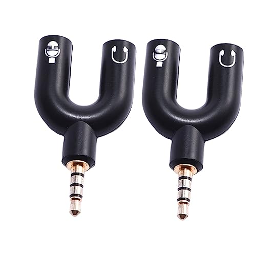 Vaguelly 2 Stück Audio Splitterkopf Ohrhörer Kabelgebundenes Audiokabel Stereo Split Kopfhörerbuchse Kopfhörerkabel Zum Kopfhöreradapter Kopfhörer Mikrofon Splitter Headsets Mit Für Vaguelly 2 Stück Audio Splitterkopf Ohrhörer Kabelgebundenes Audiokabel Stereo Split Kopfhörerbuchse Kopfhörerkabel Zum Kopfhöreradapter Kopfhörer Mikrofon Splitter Headsets Mit Für von Vaguelly