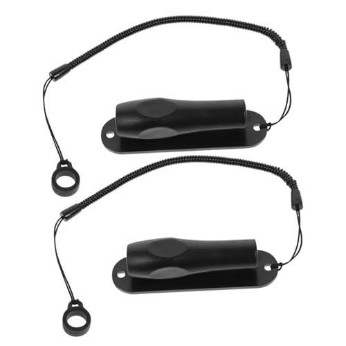 Vaguelly 2 Stück Befestigungsseil Für Stylus-Stift Leine Seillanyard Tether Seilstift Schlüsselband Für Stifthalter Stift-Lanyard Stiftstift Mit Lanyard Stift Mit Trageband Black Kieselgel von Vaguelly
