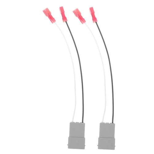 Vaguelly 2 Stück Horngurtadapter Kabelbaum Adapter Lautsprecherkabelverbinder Stecker für Lautsprecherkabel Auto-Lautsprecher-Adapter Adapterkabelbaum Kabelbaumstecker ABS-Kunststoff Grau Vaguelly 2 Stück Horngurtadapter Kabelbaum Adapter Lautsprecherkabelverbinder Stecker für Lautsprecherkabel Auto-Lautsprecher-Adapter Adapterkabelbaum Kabelbaumstecker ABS-Kunststoff Grau von Vaguelly