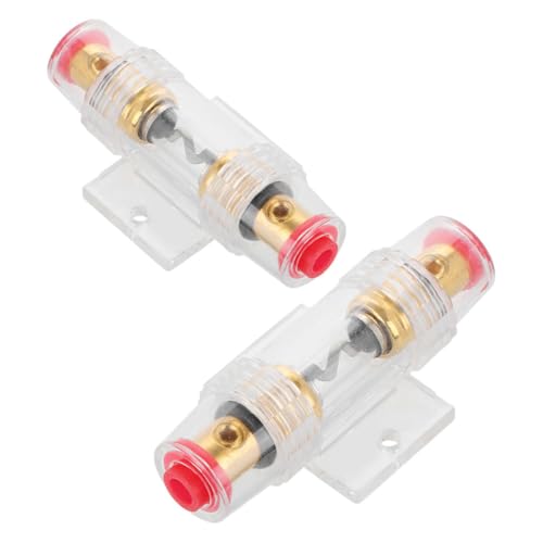 Vaguelly 2 Stück Sicherungssicherung Sicherung Verstärkersicherungshalter Kfz -sicherungshalter LKW -sicherungshalter Endsicherungshalter Transparent Zinklegierung Vaguelly 2 Stück Sicherungssicherung Sicherung Verstärkersicherungshalter Kfz -sicherungshalter LKW -sicherungshalter Endsicherungshalter Transparent Zinklegierung von Vaguelly