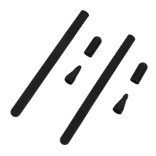 Vaguelly 2Sätze Stylus Pen Schutzhülle Teilig Kompatibel mit Pencil Ergonomisches Design Waschbar Wiederverwendbar Schutz für Längere Leicht Vaguelly 2Sätze Stylus Pen Schutzhülle Teilig Kompatibel mit Pencil Ergonomisches Design Waschbar Wiederverwendbar Schutz für Längere Leicht von Vaguelly