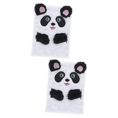 Vaguelly 2St plüschiges Taschenbuch tagebuch notizbuch kinder Notizbuch für Jungen Notizblöcke schreibwaren Cartoon-Notizbuch Schülerbedarf Panda Schreibblock Geldbörse Lieferungen reisen Vaguelly 2St plüschiges Taschenbuch tagebuch notizbuch kinder Notizbuch für Jungen Notizblöcke schreibwaren Cartoon-Notizbuch Schülerbedarf Panda Schreibblock Geldbörse Lieferungen reisen von Vaguelly