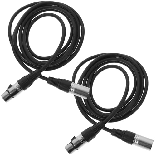 Vaguelly 2Stücke Poliges Audio Übertragungskabel Xlr Mikrofonkabel Langlebig und Tragbar für Mixer und Audiogeräte Vaguelly 2Stücke Poliges Audio Übertragungskabel Xlr Mikrofonkabel Langlebig und Tragbar für Mixer und Audiogeräte von Vaguelly