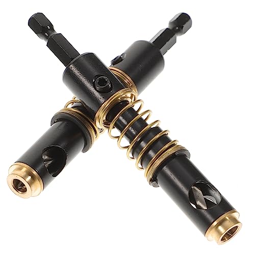 Vaguelly 2Stücke Scharnierbohrer Zentrierende Holzbohrer Für Türscharnierinstallation Präzise Positionierung Hochlegiertem Leicht Austauschbar Vaguelly 2Stücke Scharnierbohrer Zentrierende Holzbohrer Für Türscharnierinstallation Präzise Positionierung Hochlegiertem Leicht Austauschbar von Vaguelly