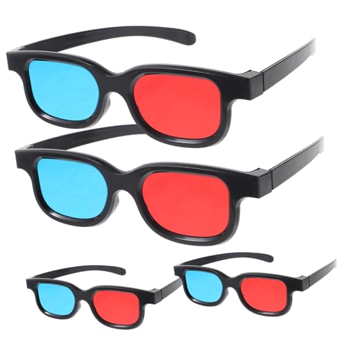 Vaguelly 4 Stück 3D-Brille Für Erwachsene Heimkinogläser 3D-sichtbrille Party Geformt Rahmen 3D-filmbrille Plastik Vaguelly 4 Stück 3D-Brille Für Erwachsene Heimkinogläser 3D-sichtbrille Party Geformt Rahmen 3D-filmbrille Plastik von Vaguelly