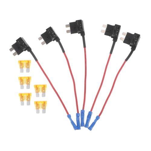 Vaguelly 5 Teiliger Sicherungsüberbrücker Motorrad Sicherungsblock Sicherungsverteilerblock Auto Sicherungsabgriff Sicherungsabzieher Werkzeug Für Auto Inline Sicherung Smd Vaguelly 5 Teiliger Sicherungsüberbrücker Motorrad Sicherungsblock Sicherungsverteilerblock Auto Sicherungsabgriff Sicherungsabzieher Werkzeug Für Auto Inline Sicherung Smd von Vaguelly