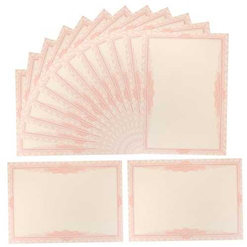Vaguelly 50 Stück Urkundenpapier Papier im Briefformat Award-Ordner Geburtstagsurkunden für Studenten leeres Diplompapier Preis Papier Urkundenplakette Anerkennungsurkunde Bericht deckt rot Vaguelly 50 Stück Urkundenpapier Papier im Briefformat Award-Ordner Geburtstagsurkunden für Studenten leeres Diplompapier Preis Papier Urkundenplakette Anerkennungsurkunde Bericht deckt rot von Vaguelly