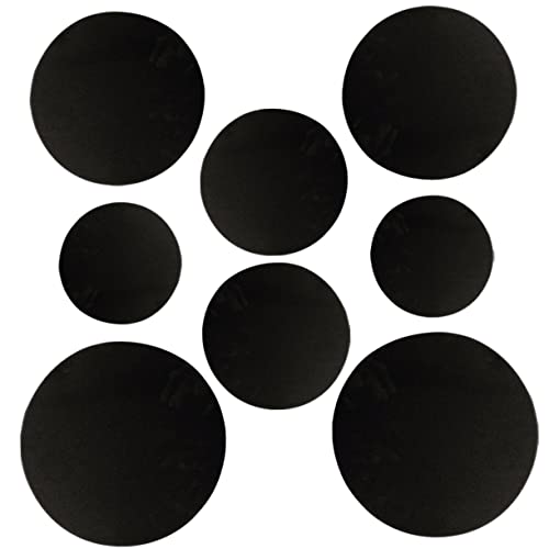 Vaguelly 8Stücke Teiliges Trommel Stummpad Dämpfungsmittel für Schlagzeug für Snare Drum Übungspads für Trommler und Musikliebhaber von Vaguelly