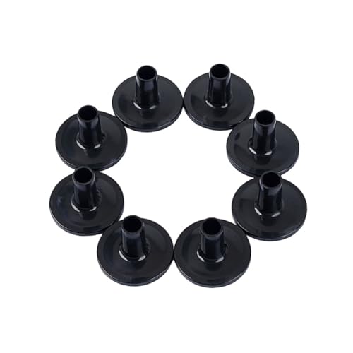 Vaguelly 8Stücke Teiliges Trommelständer Hülsen Set aus Schwarzem Ersatz Zubehör für Beckenständer zum Schutz und Klangverbesserung Ihres Drum Beckens Vaguelly 8Stücke Teiliges Trommelständer Hülsen Set aus Schwarzem Ersatz Zubehör für Beckenständer zum Schutz und Klangverbesserung Ihres Drum Beckens von Vaguelly