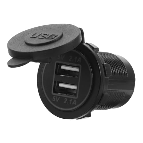 Vaguelly Automobilmobiles schnelles Laden Motorrad USB Multifunktionales Ladegerät Bootszubehör Auto -Ladegerät Ladegeräte für Boote Motorradgeräte LKW-Ladegeräte Plastik Schwarz Vaguelly Automobilmobiles schnelles Laden Motorrad USB Multifunktionales Ladegerät Bootszubehör Auto -Ladegerät Ladegeräte für Boote Motorradgeräte LKW-Ladegeräte Plastik Schwarz von Vaguelly