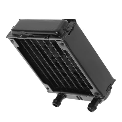 Vaguelly Computer-Wasserkühlungskühler Pads wasserkühlung kühler Hitze Turm Einheit Thermal- Bausatz Wasserkühlung Kühler für Computer-Wasserkühlung Kühlerkühlung Aluminiumlegierung Black von Vaguelly