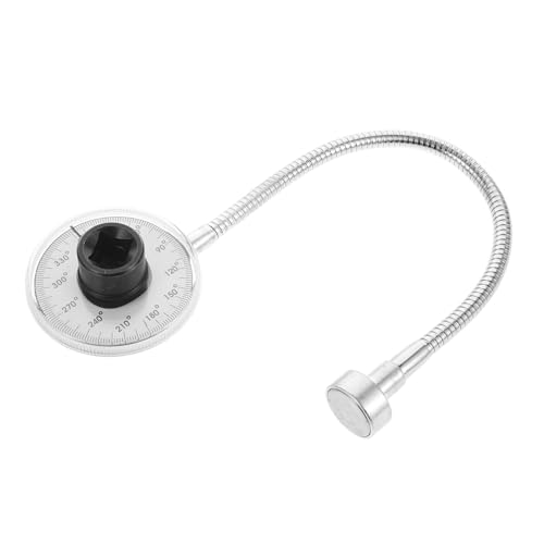 Vaguelly Drehmoment Indexer Schraubenschlüssel Flexibler Clip Arm Drehmoment Winkelmesser Drehmomentmesser Winkelwerkzeugmesser Mit Magnetischem Drehmomentwinkel von Vaguelly