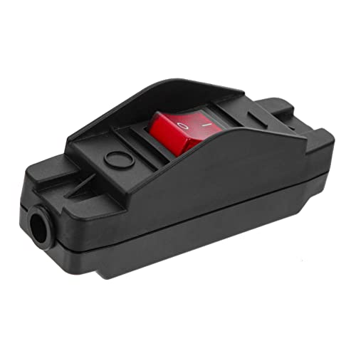 Vaguelly Elektrischer Inline Schalter Wasserdichter Rocker Lampenschalter für Wandlampen Leicht und Kompakt Hitzebeständigem Vaguelly Elektrischer Inline Schalter Wasserdichter Rocker Lampenschalter für Wandlampen Leicht und Kompakt Hitzebeständigem von Vaguelly