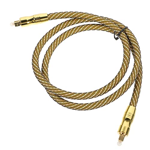 Vaguelly Glasfaserkabel Draht Audio- Heimkino Glasfaser-Audiokabel optisches Kabel fiber optic cable optical audio cable digitales Audiokabel Faserstecker auf Steckerkabel PVC Vaguelly Glasfaserkabel Draht Audio- Heimkino Glasfaser-Audiokabel optisches Kabel fiber optic cable optical audio cable digitales Audiokabel Faserstecker auf Steckerkabel PVC von Vaguelly