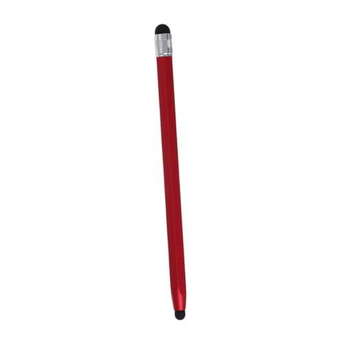 Vaguelly Kapazitiver Stift Für Tablets Mit Zwei Enden Multifunktionaler Stift Bildschirmstift Telefonstift Tablet Stift Rotes Aluminiumoxid von Vaguelly