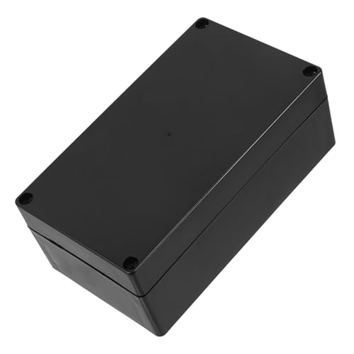 Vaguelly Kasten Wasserdichte Stromkiste Projekt Gehäuse Outdoor Elektrische Gehäuse Verbindungsfall Elektronikgehäuse Projektboxen für Elektronik Abs Black Vaguelly Kasten Wasserdichte Stromkiste Projekt Gehäuse Outdoor Elektrische Gehäuse Verbindungsfall Elektronikgehäuse Projektboxen für Elektronik Abs Black von Vaguelly